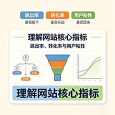 阿坝建站-理解网站核心指标:跳出率、转化率与用户粘性