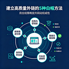 阿坝建站-建立高质量外链的5种白帽方法